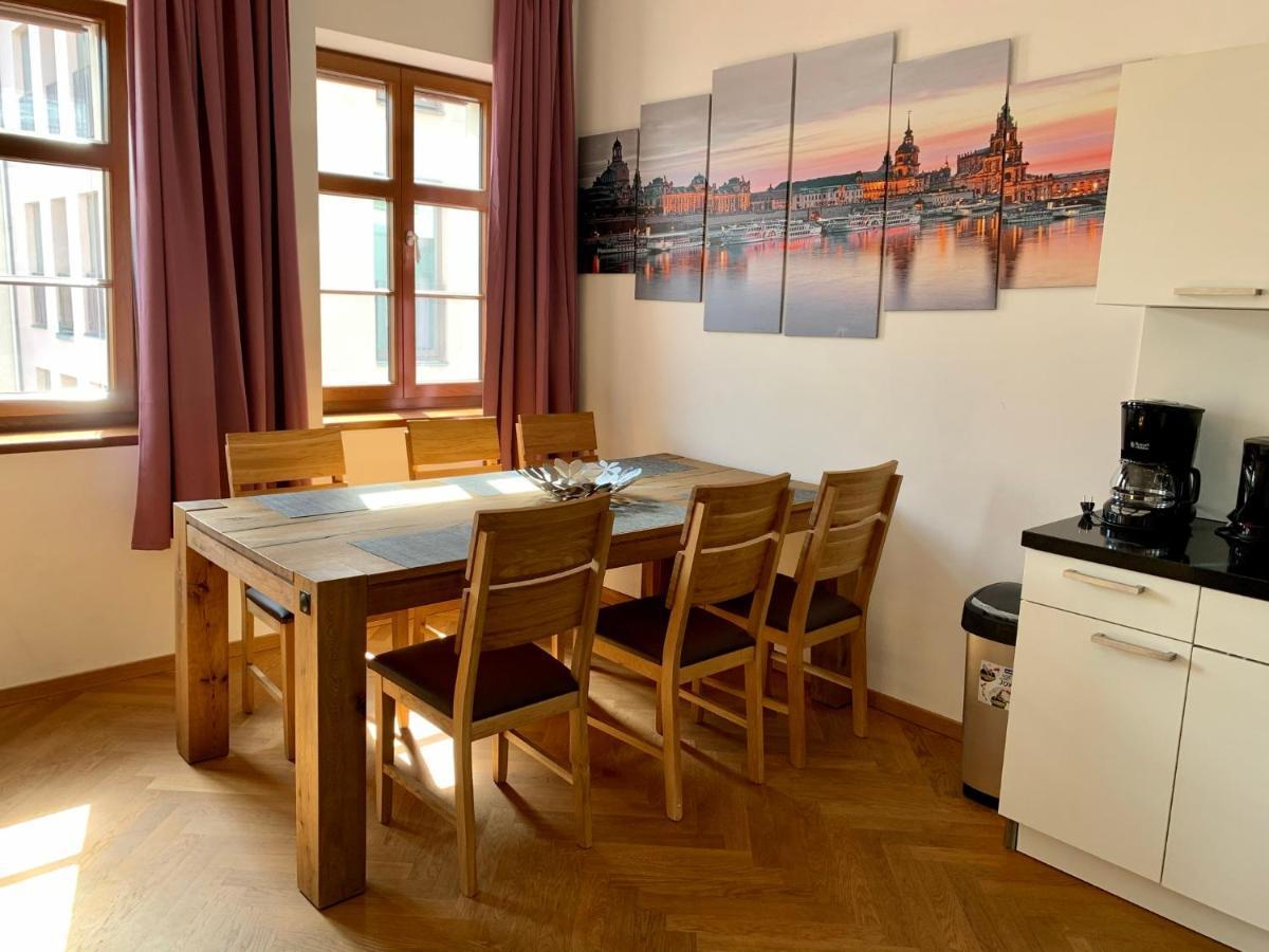 Familienapartment An Der Frauenkirche Dresden Exteriör bild